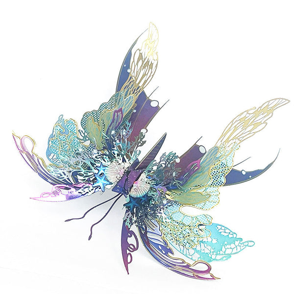 Fantasie Vlinder Metalen Bouwpakket - Design 2