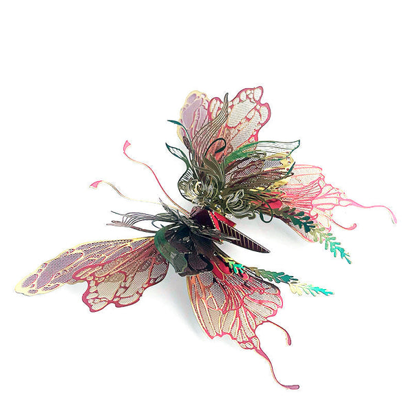 Fantasie Vlinder Metalen Bouwpakket - Design 6