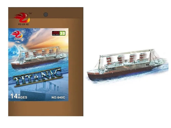 Titanic - metalen bouwpakket