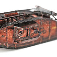 Mark IV tank metalen bouwpakket