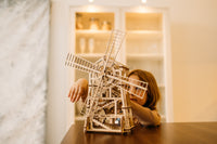 WoodTrick Windmill – Houten Molen Bouwpakket met Motor