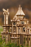 WoodTrick Dragon Castle – Kasteel Bouwpakket met Licht