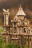 WoodTrick Dragon Castle – Kasteel Bouwpakket met Licht