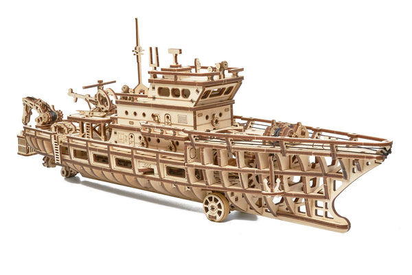 WoodTrick Ocean Explorer Yacht – Scheepsmodel Bouwpakket