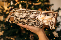 WoodTrick Atlantic Express – Klassiek Trein Bouwpakket