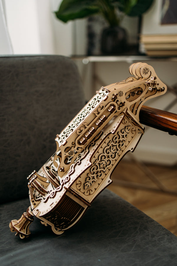 WoodTrick Lyra da Vinci – Houten Muziekinstrument Bouwpakket