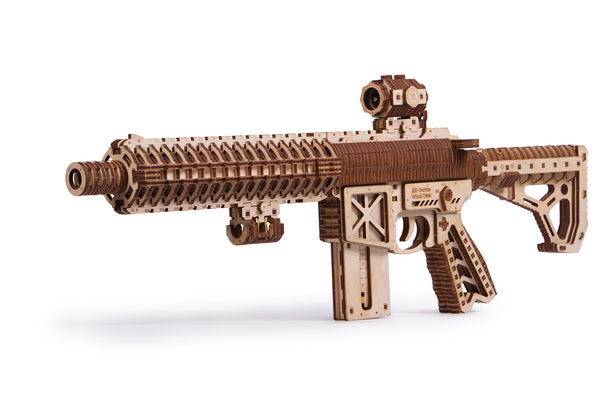 WoodTrick Assault Gun AR-T – Houten Aanvalsgeweer Bouwpakket