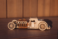 WoodTrick Hot Rod – Vintage Auto Bouwpakket