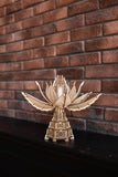 WoodTrick Fiery Bloom – Uniek houten bouwpakket met LED