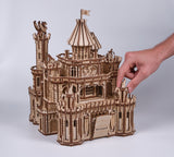 WoodTrick Dragon Castle – Kasteel Bouwpakket met Licht
