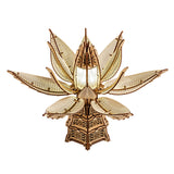 WoodTrick Fiery Bloom – Uniek houten bouwpakket met LED
