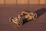 WoodTrick Hot Rod – Vintage Auto Bouwpakket
