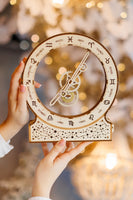 WoodTrick Kinetic Clock: Zodiac – Astronomisch Bouwpakket