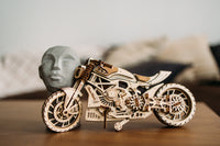 WoodTrick Motorcycle DMS – Motor Bouwpakket Volwassenen