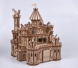 WoodTrick Dragon Castle – Kasteel Bouwpakket met Licht