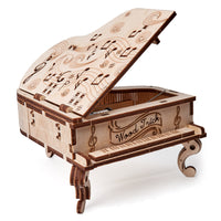 WoodTrick Grand Piano – Vleugel Muziekdoos Bouwpakket – foto 1