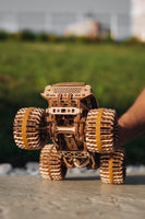 WoodTrick Monster Truck – Auto Bouwpakket met Veermotor
