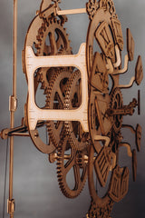 WoodTrick Pendulum Clock – Werkende Slingerklok Bouwpakket – foto 3