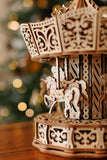 WoodTrick Parisian Carousel – Muziekdoos Bouwpakket – foto 4