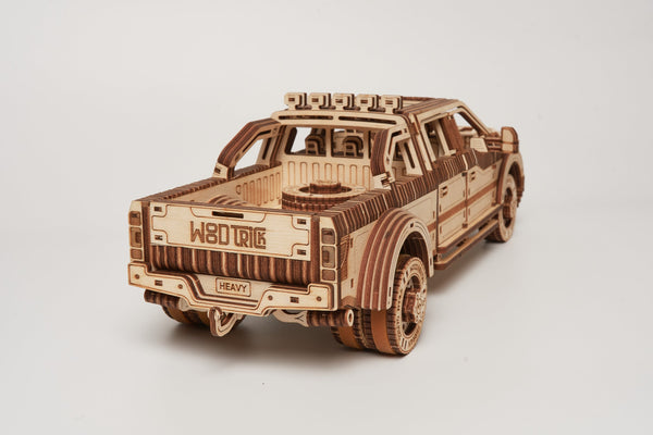 3D Houten Pick-up Truck Puzzel – 19,5x8x12 cm | diy Creatief Bouwpakket 3D Houten Pick-up Truck Puzzel – 19,5x8x12 cm | diy Creatief Bouwpakket