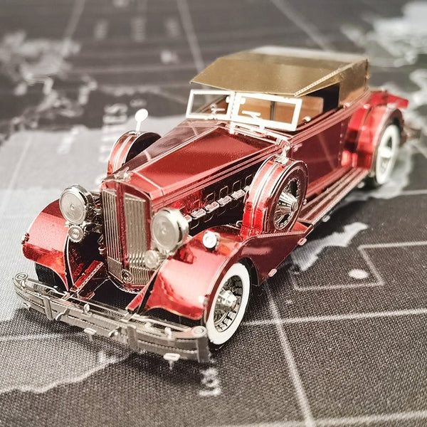 1934 Packard Twelve Convertible Metalen Bouwpakket - alternatief voor- of achteraanzicht