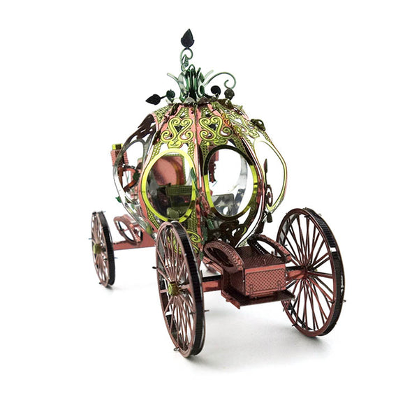 Pompoenkoets Metalen Bouwpakket - Sprookjeskoets - detail van carrosserie en constructie