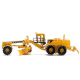 Motorgrader Metalen Bouwpakket - Wegenbouwmachine - alternatief voor- of achteraanzicht
