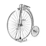 Hoge Bi Penny-Farthing Metalen Bouwpakket - detail van carrosserie en constructie