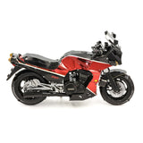 Kawasaki GPz900R Metalen Bouwpakket - Rode Motorfiets - detail van carrosserie en constructie