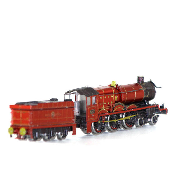 Hall-klasse stoomlocomotief met tender - rood-zwart-goud