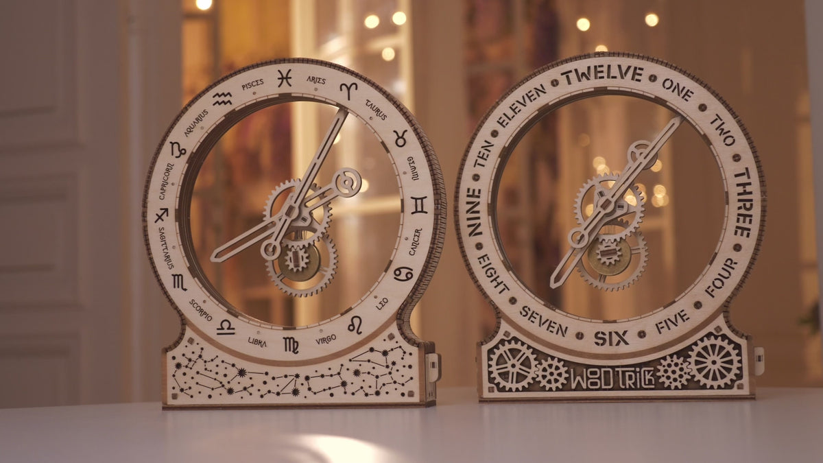 WoodTrick Kinetic Clock Modern - productvideo