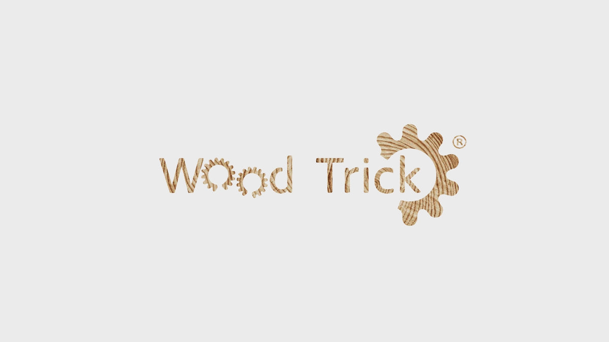 WoodTrick Treasure Box - houten sieradendoos met kristallen - productvideo