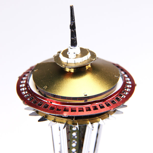 Space needle Seattle -  Metalen Bouwpakket