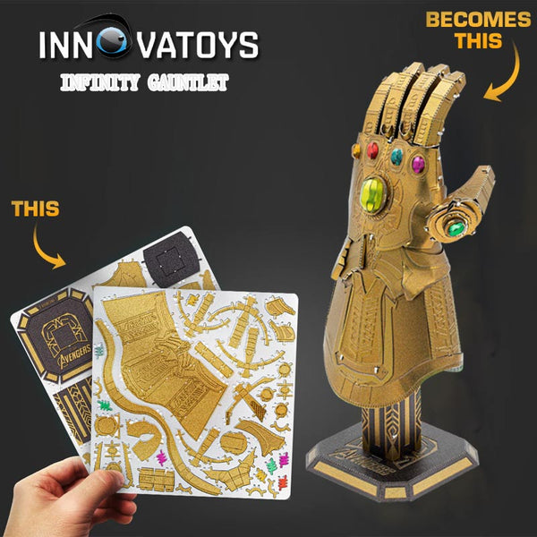 Infinity gauntlet - metalen bouwpakket