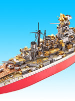 Kongou Japanse slagkruiser - metalen bouwpakket - SlimSpul nederland b.v.
