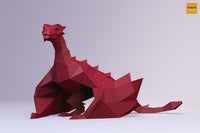 Draak uit GOT - papier model - SlimSpul nederland b.v.