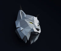 Lynx kop - papier model - SlimSpul nederland b.v.
