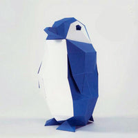 Pinguïn met kuiken - papier model - SlimSpul nederland b.v.