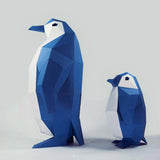 Pinguïn met kuiken - papier model - SlimSpul nederland b.v.