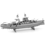 Metalen bouwpakket van een Destroyer / Corvette / Slagschip - geen lijm of solderen nodig - SlimSpul nederland b.v.