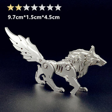 Wolf RVS Modelbouwpakket - Stoer Metaal