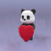 Panda beren - papier model - SlimSpul nederland b.v.