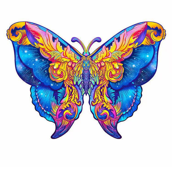 Houten puzzel voor volwassenen en kinderen, 3D-wolf-1, unieke cirkelvormige puzzel, houten puzzel voor volwassenen, met geschenkdoos van hout (M-200 stuks Houten puzzel voor volwassenen en kinderen, 3D-wolf-1, unieke cirkelvormige puzzel, houten puzzel voor volwassenen, met geschenkdoos van hout (M-200 stuks