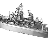 USS Missouri- Amerikaans slagschip - metalen bouwpakket - SlimSpul nederland b.v.