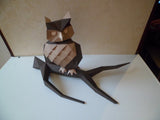 (sneeuw) Uil op tak - papier model - SlimSpul nederland b.v.