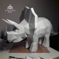 torosaurus - papier model - SlimSpul nederland b.v.