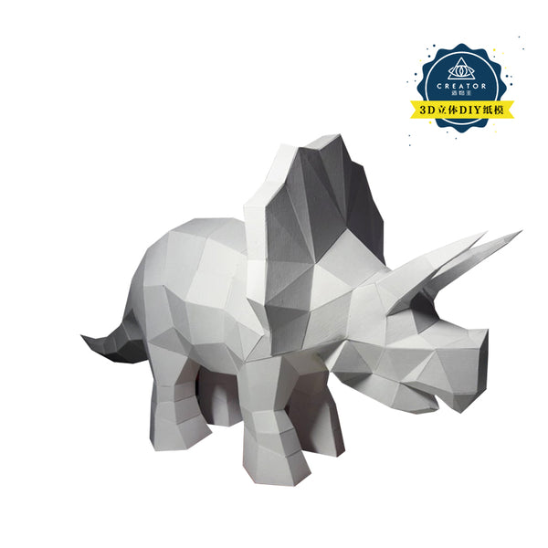 torosaurus - papier model - SlimSpul nederland b.v.