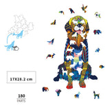 hond (berner sennen) - houten puzzel - SlimSpul nederland b.v.