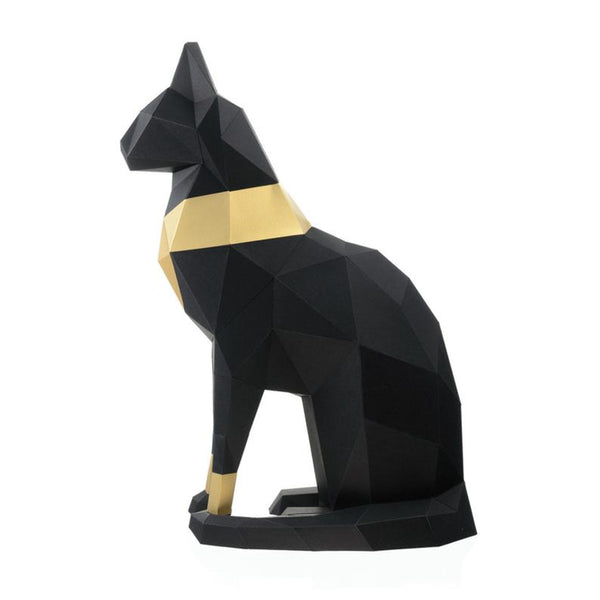 Zittende kat - papier model - SlimSpul nederland b.v.