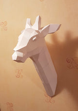 Giraffe kop/nek - papier model - SlimSpul nederland b.v.
